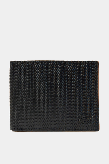 Lacoste - Small Pique Leather Chantaco Billfold Wallet